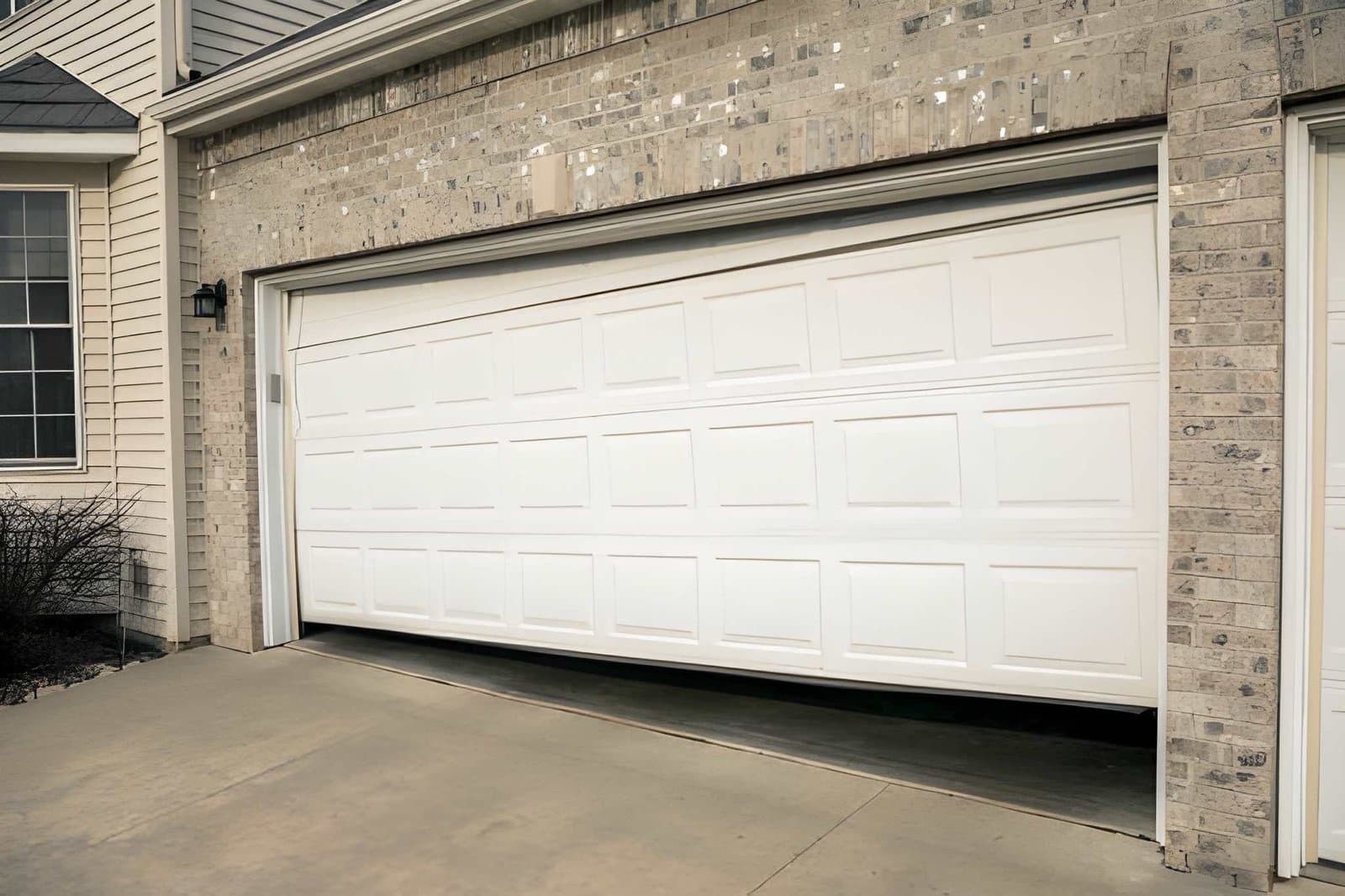 Garage Door is uneven